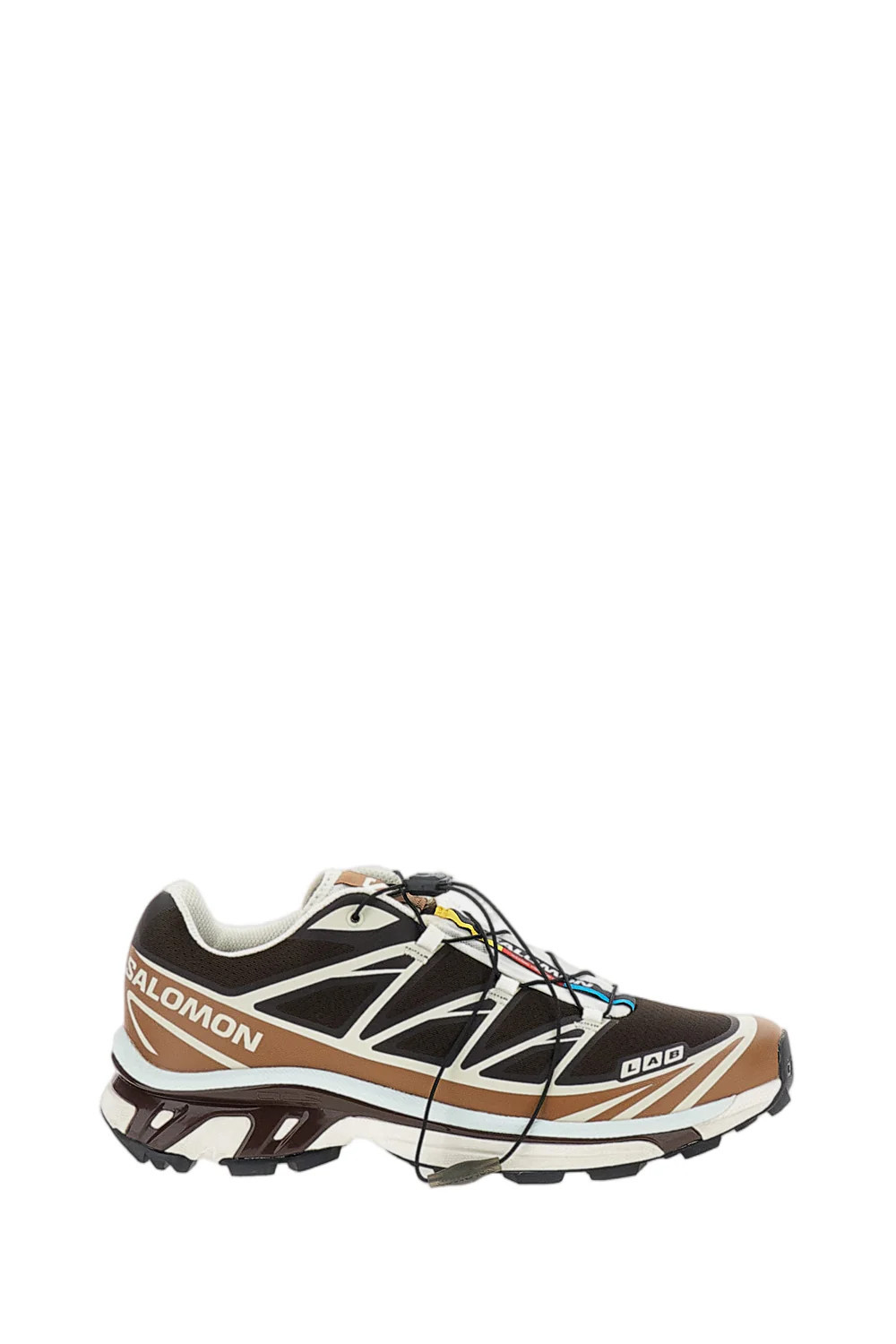 Brown XT-6 Mesh TPU Trail Running Sneakers | Shop Simon