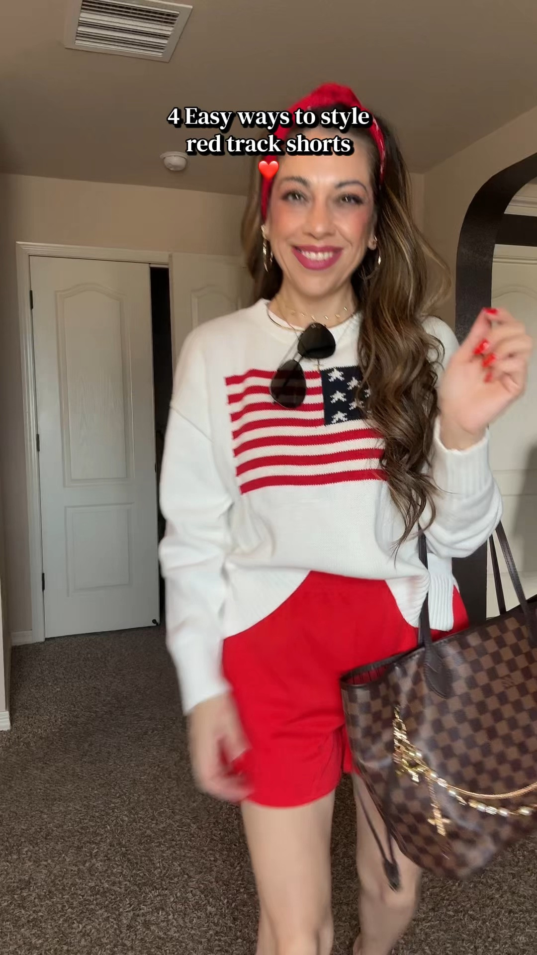Red track shorts, endless ways to style them Casual, comfy, and the perfect pop of color for summer days. Sneakers, sandals, oversized tees... they just work every time. #EverydayStyle #TrackShorts #CasualOutfits #SummerStyle

#LTKmomlife #LTKOver40 #LTKootd