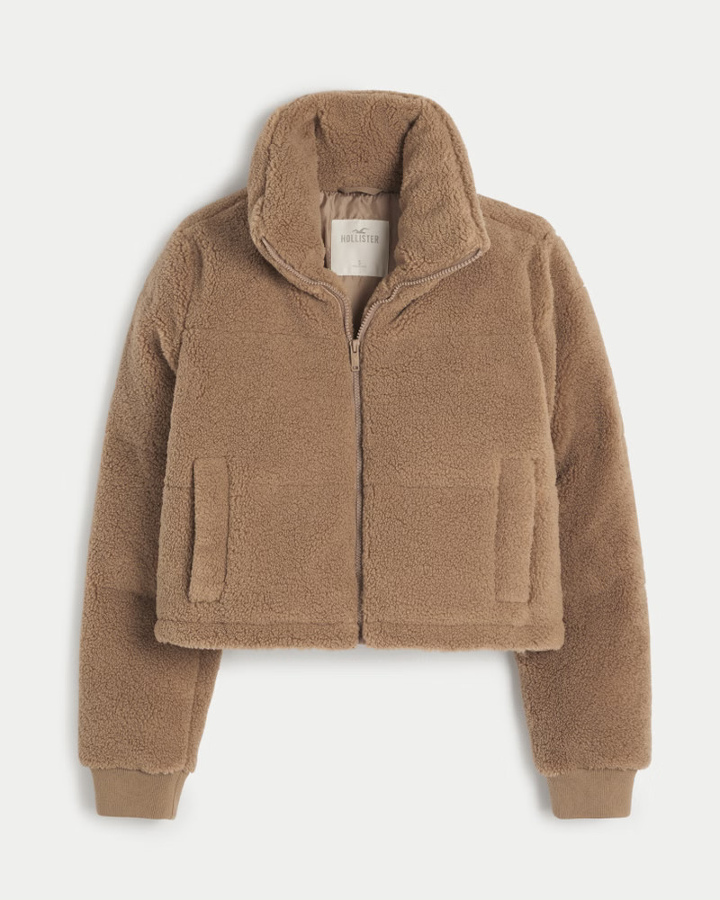 Ultimate Mini Sherpa Puffer Jacket | Hollister (US)