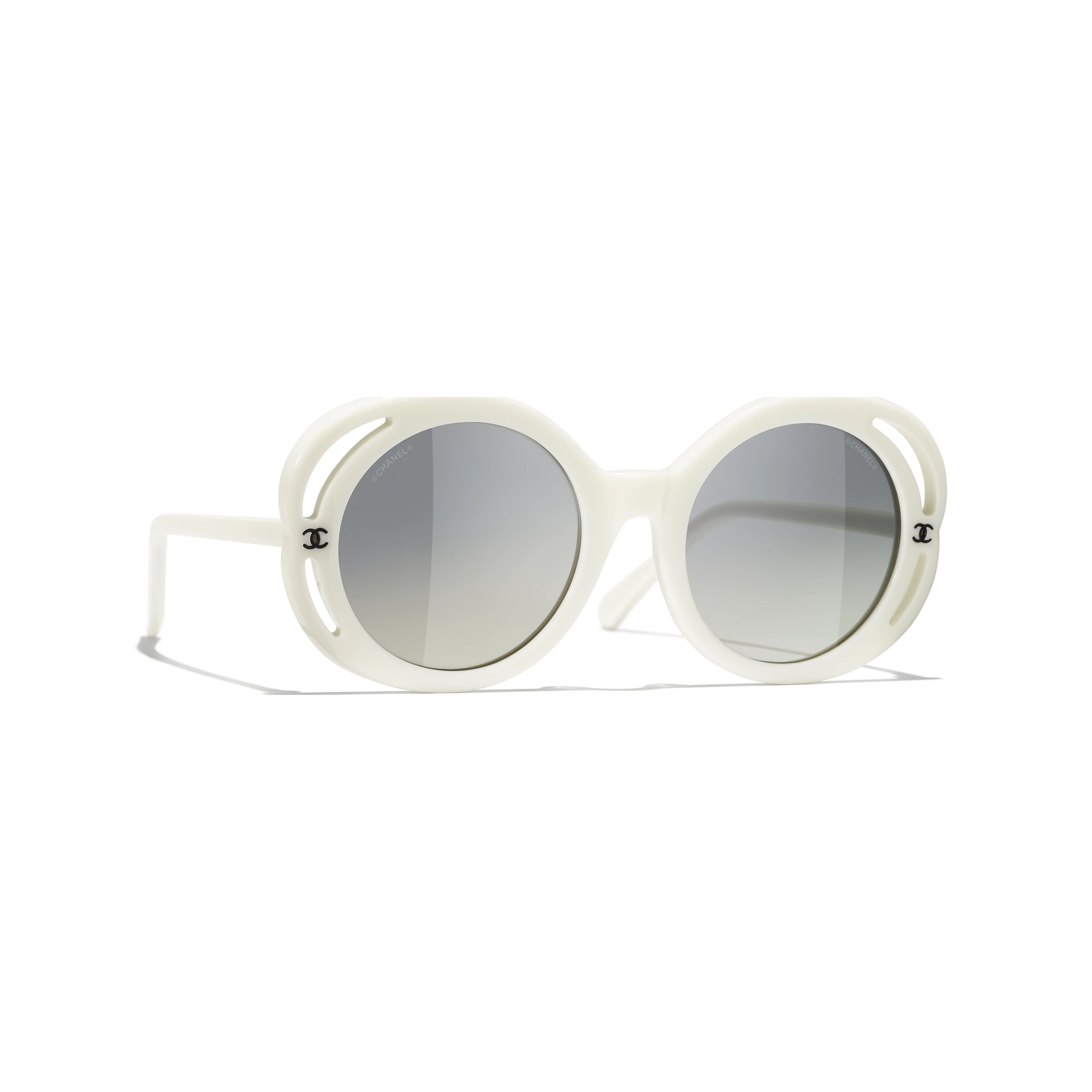 Sunglasses: Round Sunglasses, acetate — Fashion | CHANEL | Chanel, Inc. (US)