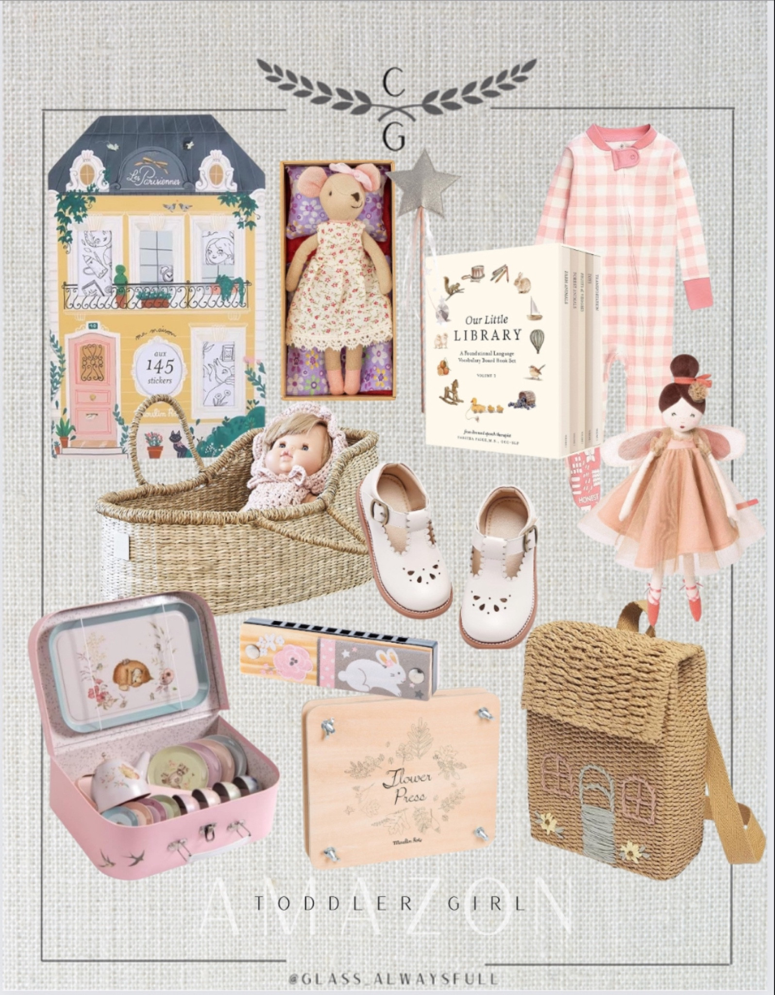 Amazon Easter gift guide for kids, Amazon gift guide toddler girl, Easter basket stuffers, kids gift guide, kids easter gifts, little girl gifts, classic toys, Montessori toys, aesthetic Amazon toys, toddler Mary Jane’s, flower press, tea set, maileg mouse, Valentine’s Day, Valentine’s Day gifts, Valentine’s Day toys, preppy toys, wooden toys, wooden play kitchen, kids kitchen, wooden dollhouse, tender leaf toys, toddler girl toys, aesthetic toys. Callie Glass

#LTKbaby #LTKkids #LTKSeasonal