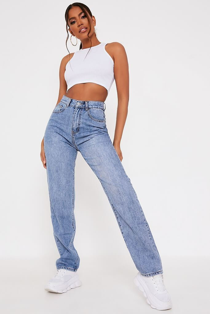 Mid Wash Baggy 90'S Baggy Jean | ISAWITFIRST