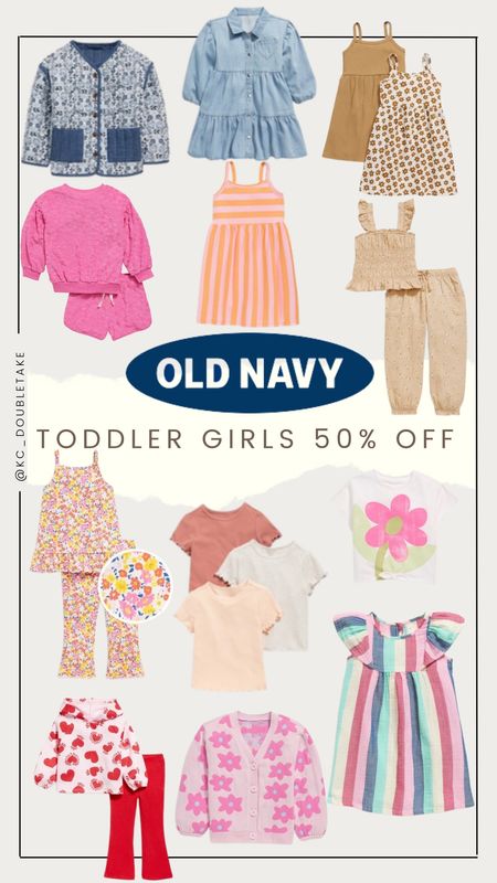 50% off old navy sitewide! 