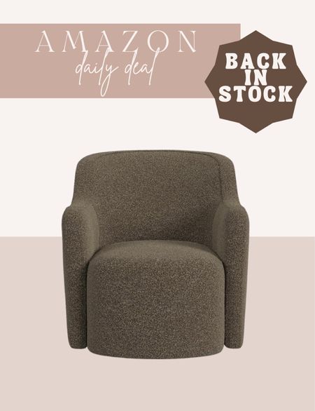 My living room swivel chair is finally back! Run these sell out so fast! 
Boucle chair
Living room chair
Swivel chair

#LTKhome #LTKSeasonal #LTKsalealert