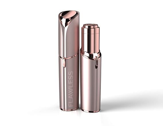 Finishing Touch Flawless Women's Painless Hair Remover, Blush/Rose Gold | Amazon (US)