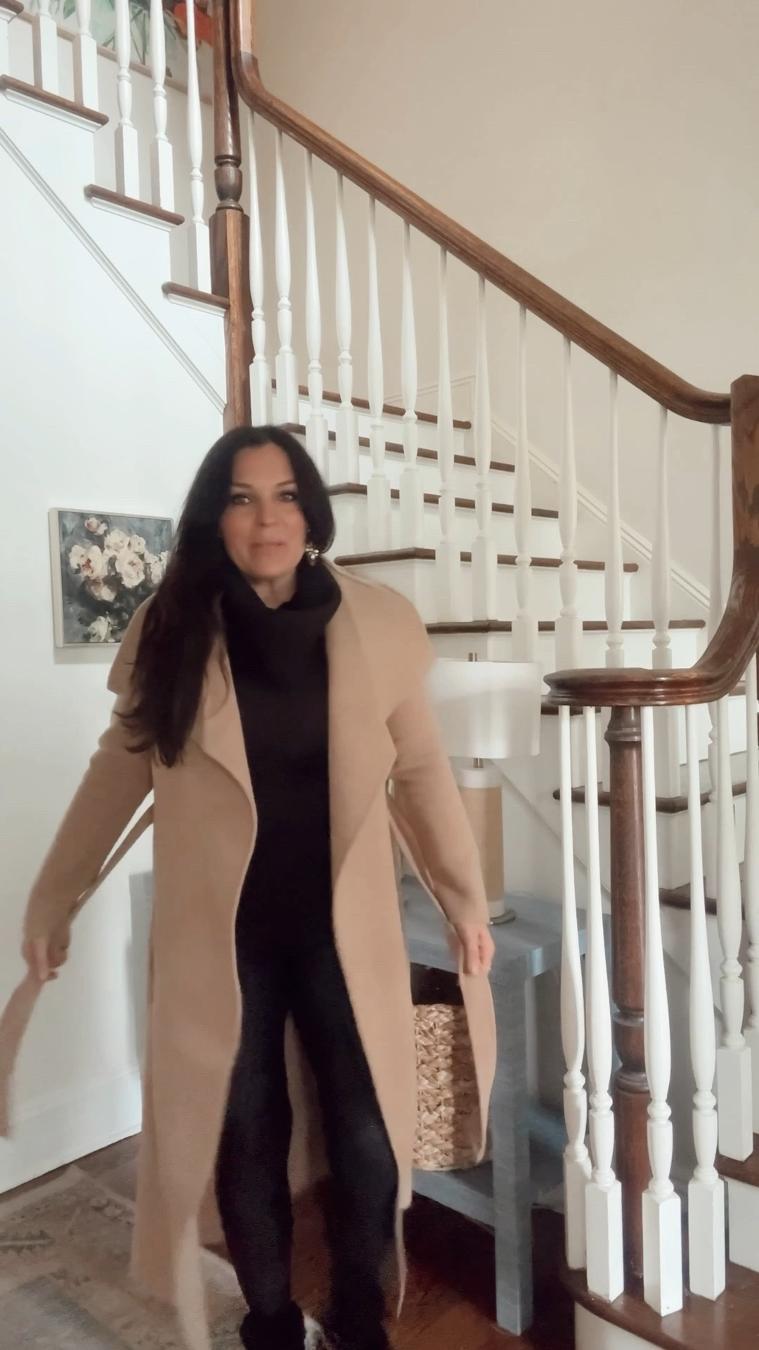 The perfect wrap coat. Similar Mackage wrap coat but for less!

#LTKOver40 #LTKWorkwear