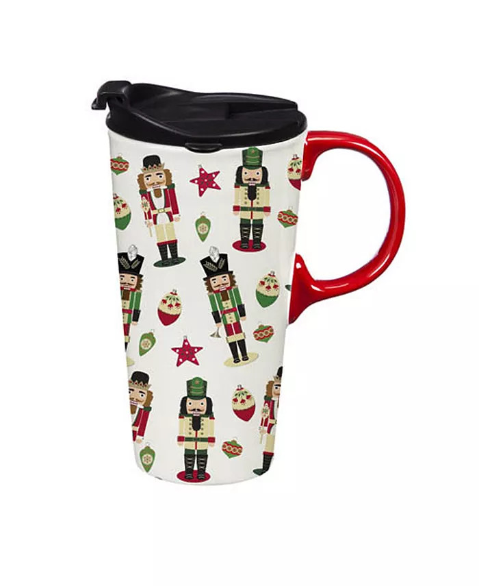 Evergreen
          
        
  
      
          Ceramic Travel Cup with Box, Nutcrackers- 17 Oz... | Macys (US)