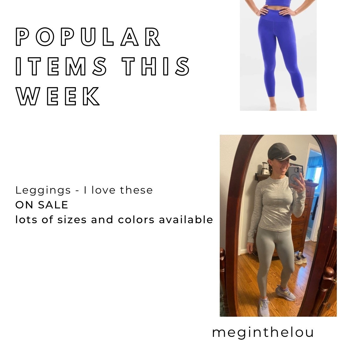 Leggings - these are a favorite for so many reasons ! I highly suggest giving them a try. 


#athleisure #athleta #athletasale #salefinds # #running  


#LTKActive #LTKU #LTKOver40 #LTKSaleAlert #LTKGiftGuide #LTKFindsUnder100