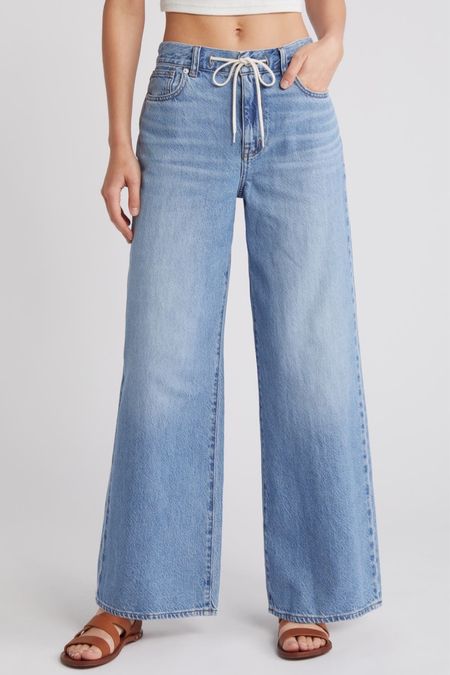 Look for less for the citizen of humanity jeans!! drawstring denim jeans! Just ordered these! So obsessed! 

#LTKGiftGuide #LTKstyletip #LTKxMadewell