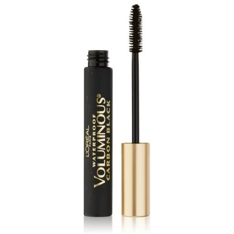 L'Oreal Voluminous Waterproof Volume Building Mascara, Carbon Black, 0.23 oz - Walmart.com | Walmart (US)