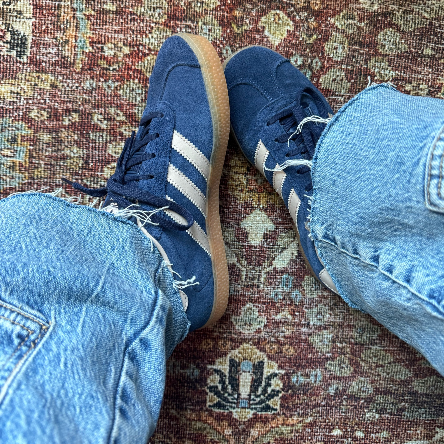 Love this color way of the adidas gazelles #adidas #sambas 

#LTKmidsize #LTKfindsunder100 #LTKshoecrush