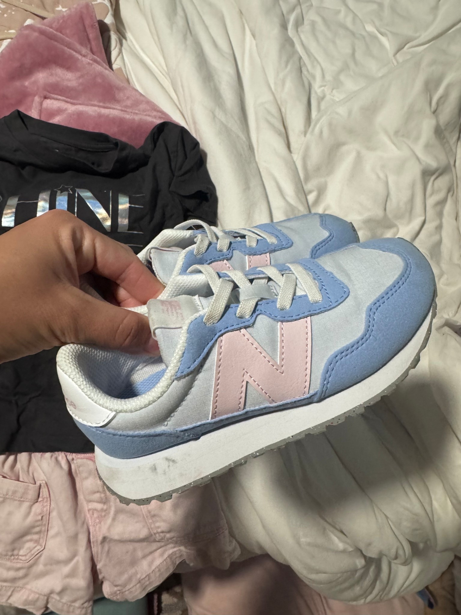 Josie got some new kicks! Love the colors of these kids new balance sneakers for summer

#LTKKids