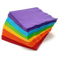 Rainbow Napkins - Birthday, Party, Unicorn Sprinkle Baby Shower, Paint Party | Etsy (US)