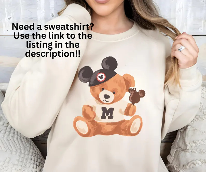 Teddy Mickey and Friends Shirt Watercolor Magic Kingdom Mouse Shirt Comfort Colors Family Vacatio... | Etsy (US)