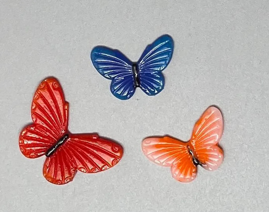 Fused Glass Butterflies, Set of 3, Coe 90 - Etsy | Etsy (Global)