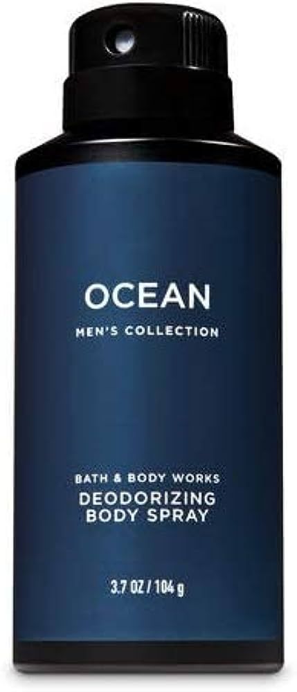 Bath and Body Works Signature Collection for Men Ocean Deodorizing Body Spray | Amazon (US)