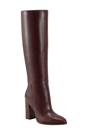 Marc Fisher LTD Lannie Knee High Boot in Dark Red at Nordstrom Rack, Size 8.5 | Nordstrom Rack