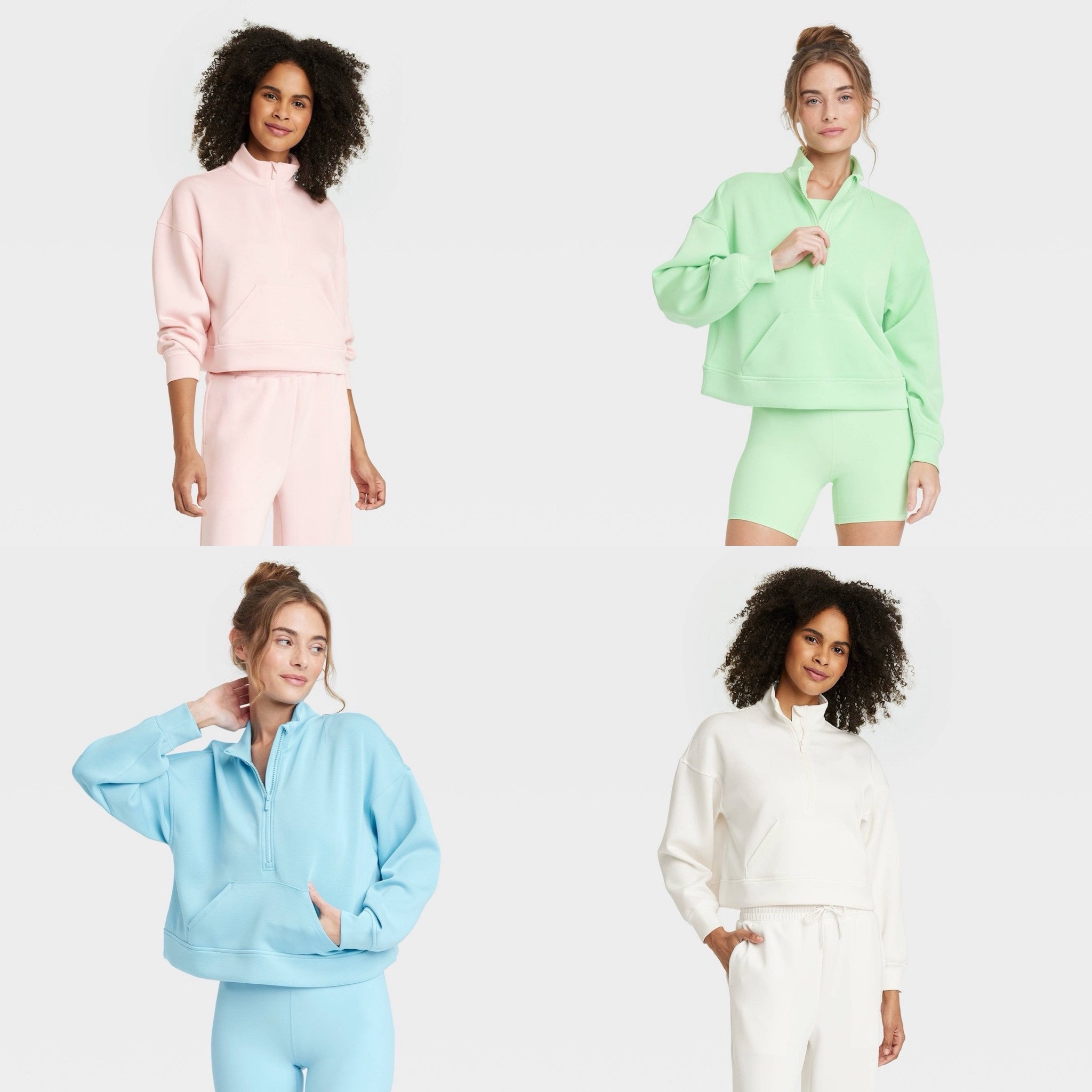 Spring pullovers, half zip pullovers, pastel sweatshirt, spring sweatshirt 

#LTKfindsunder50 #LTKmidsize #LTKstyletip
