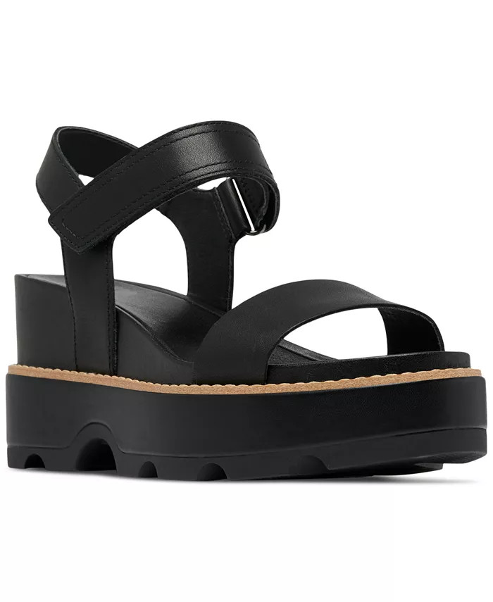 Sorel Women's Joanie IV Y-Strap Wedge Sandals - Macy's | Macy's