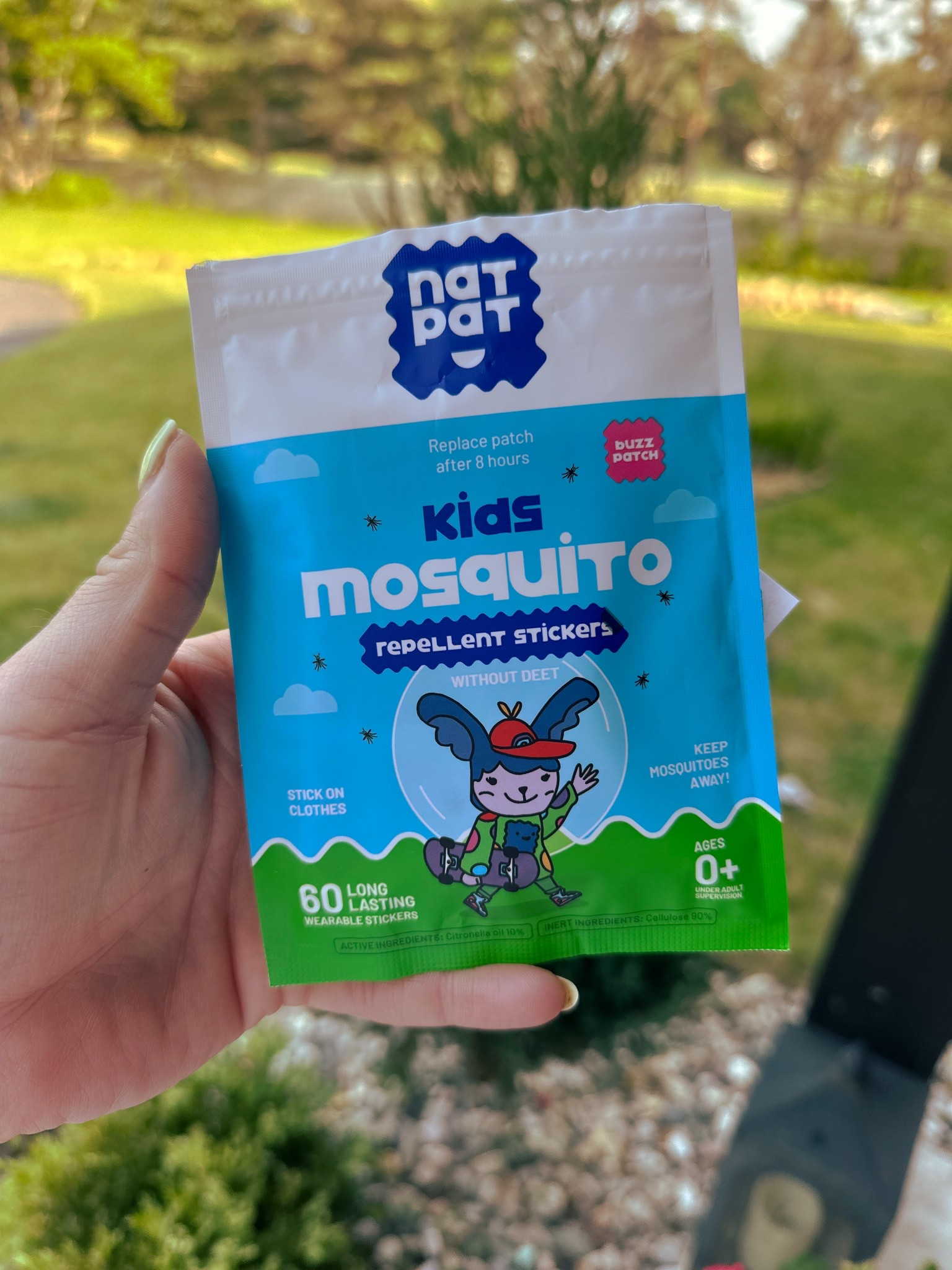 As an outdoor family, we love using these mosquito stickers!! They have worked super well for us and the kids, and this awesome company even makes a pack specifically for ticks! 

#LTKFamily #LTKSeasonal #LTKU