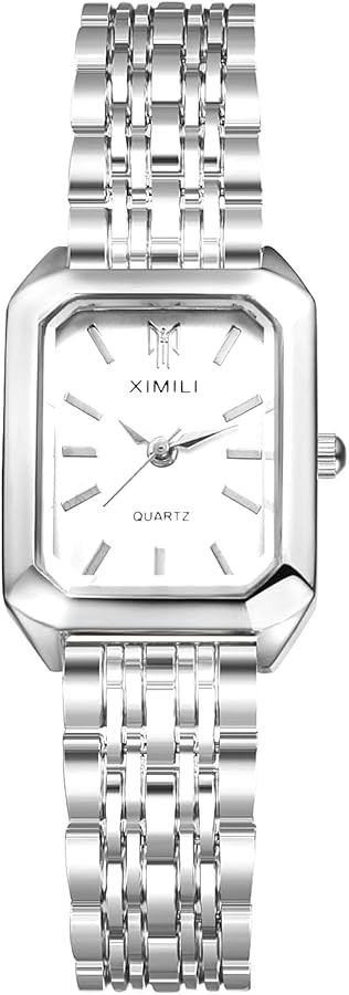 JewelryWe Women's Square Quartz Watch: Ladies Gold Analog Quartz Elegant Bracelet Watches with De... | Amazon (CA)