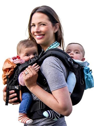 TwinGo Carrier - Lite Model - Classic Black - Works as a Tandem or Single Baby Carrier (Extra Str... | Amazon (US)