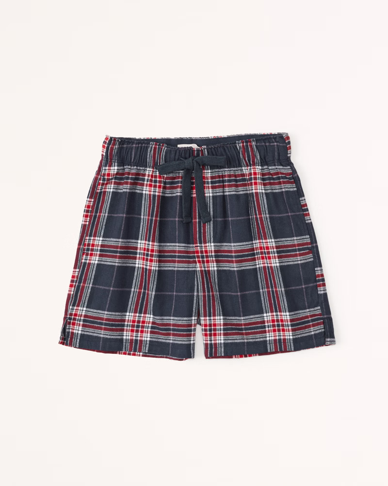 Gender Inclusive Flannel Sleep Shorts | Gender Inclusive Gender Inclusive | Abercrombie.com | Abercrombie & Fitch (US)