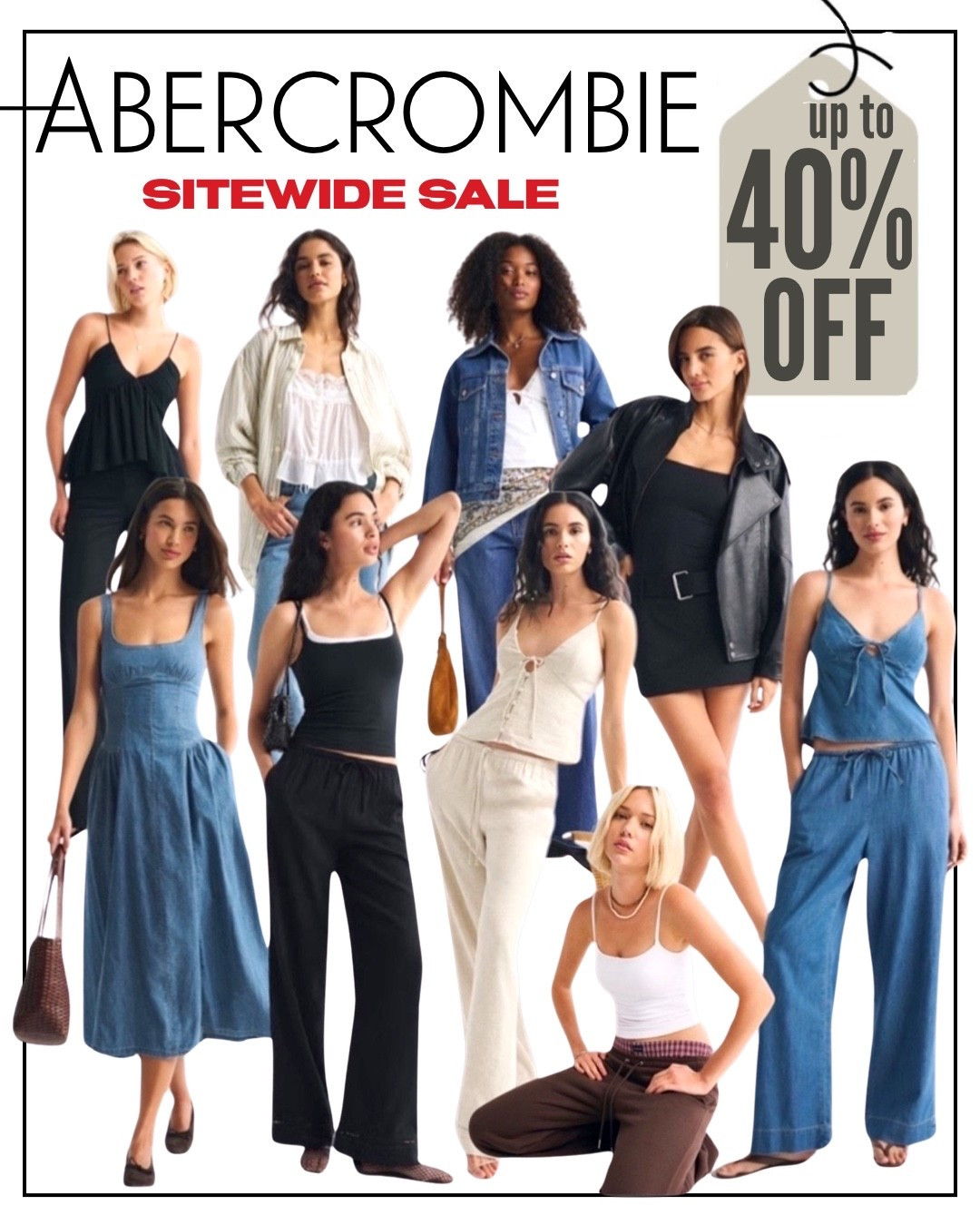 Abercrombie UP TO 40%OFF SITEWIDE 

