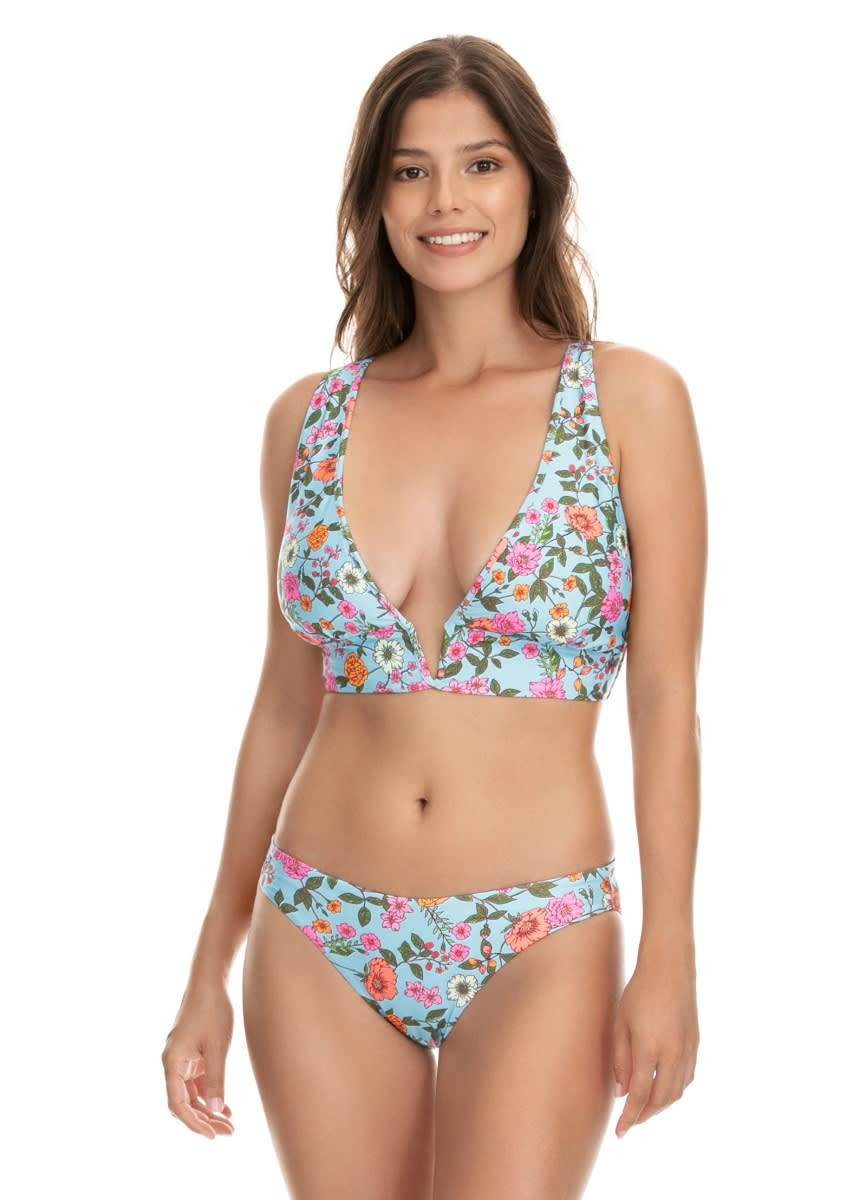 Maaji Windflower Stories Parade D Cup Triangle Bikini Top | Maaji
