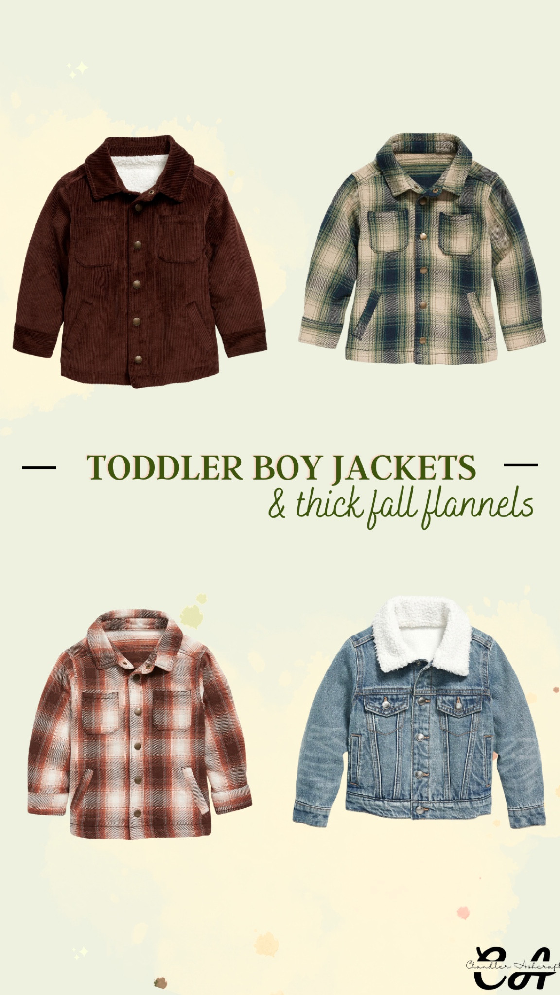 Old Navy fall jackets  & thick shackets — the brown jacket is a Sherpa lined corduroy material. We have it & always size up on jackets! 

#LTKfit #LTKkids #LTKunder50