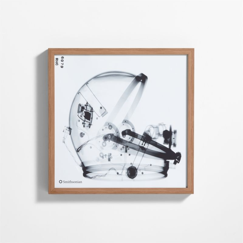 Smithsonian Gemini Helmet Framed Wall Art Print | Crate & Kids | Crate & Barrel