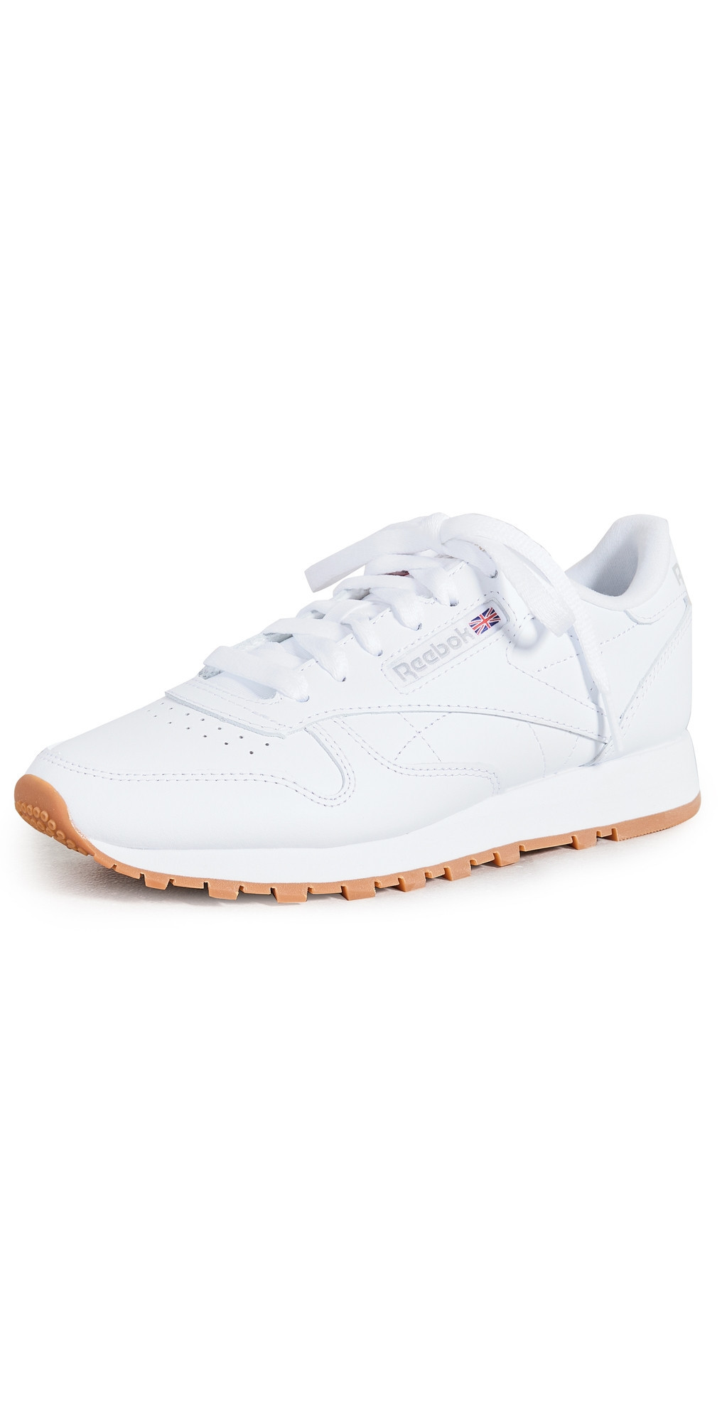 Reebok Classic Leather Reefresh Sneakers Ftwr White/Grey 3/Rubber Gum 9.5 | Shopbop
