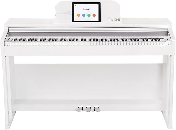 The ONE Smart Piano, Weighted 88-Key Digital Piano, Grand Graded Hammer-Action Keys Upright Piano... | Amazon (US)