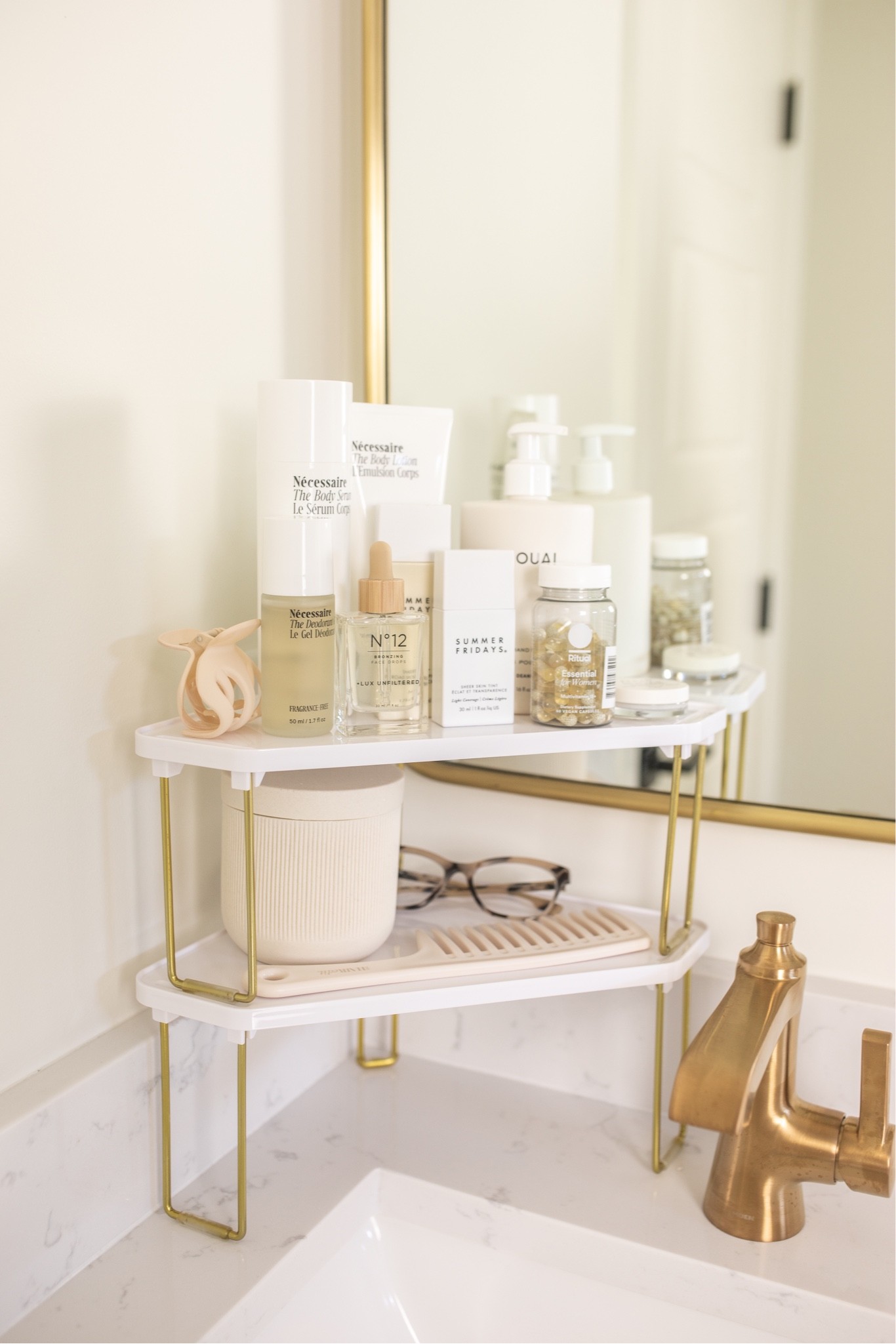 Corner stackable organizers - these are great for maximizing space! 

Organization, home organization, amazon finds, amazon home, bathroom organizer, bathroom organization 

#LTKhome #LTKunder100 #LTKunder50