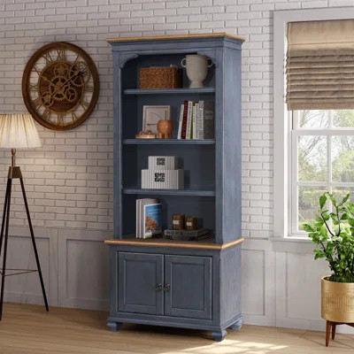 84 Inch Universal Pier Bookcase | Wayfair North America