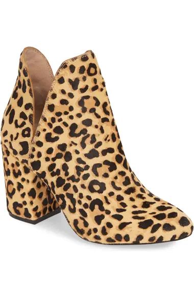 Rockstar Genuine Calf Hair Bootie | Nordstrom