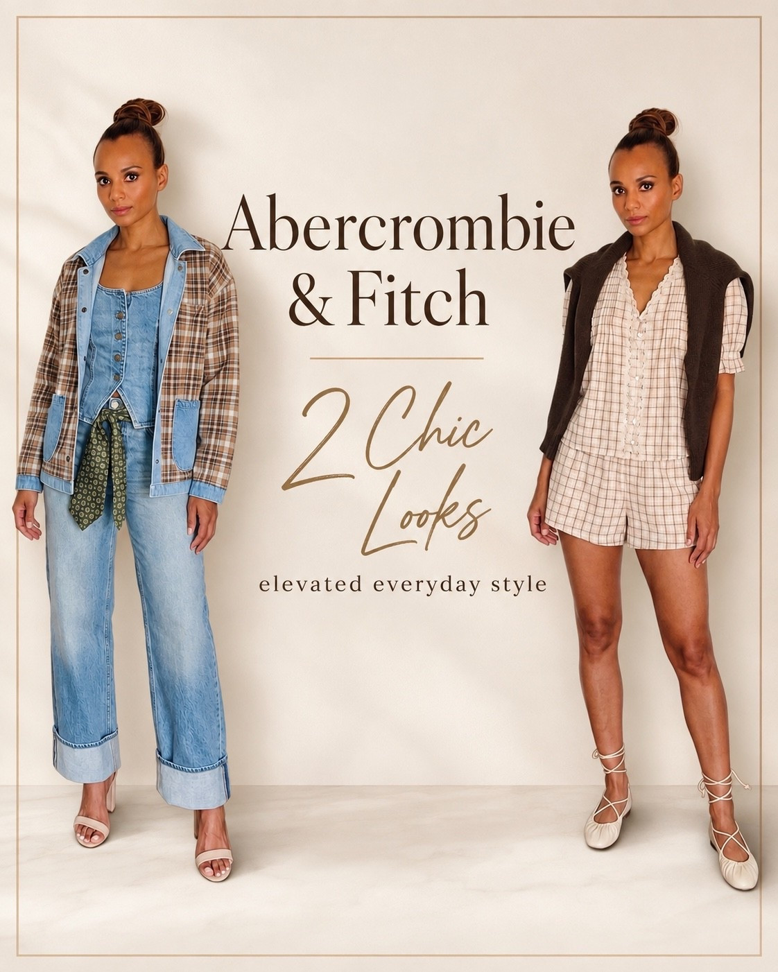 Two Abercrombie & Fitch looks, two totally different vibes 🤎✨ From layered denim and plaid to a soft neutral matching set, both are easy, polished looks you can wear now and into fall.

Which look are you picking — 1 or 2? 🤍

#LTKStyleTip #LTKFinds #AbercrombieStyle #AbercrombieAndFitch #FallStyle #CasualChic #EverydayStyle #FashionInspo

#LTKootd