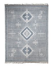 Made In Turkey Flat Weave Boho Area Rug | TJ Maxx