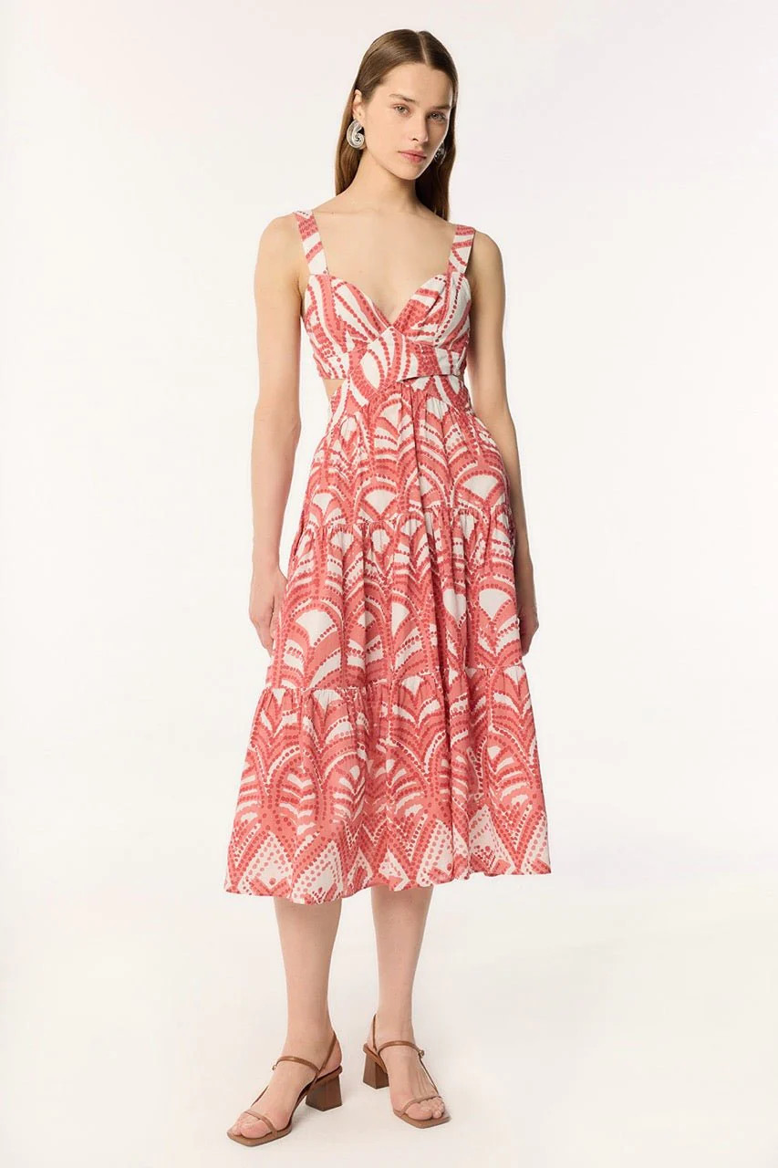 Long Dress Coco - Pink Himba | Poupette St Barth