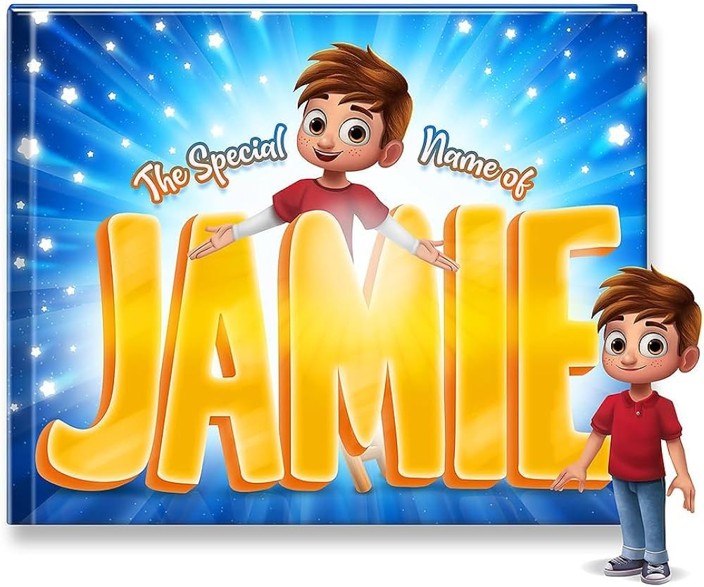 Personalized Name Book for Children - Custom Book with The Kid's Name Throughout The Entire Story... | Amazon (US)