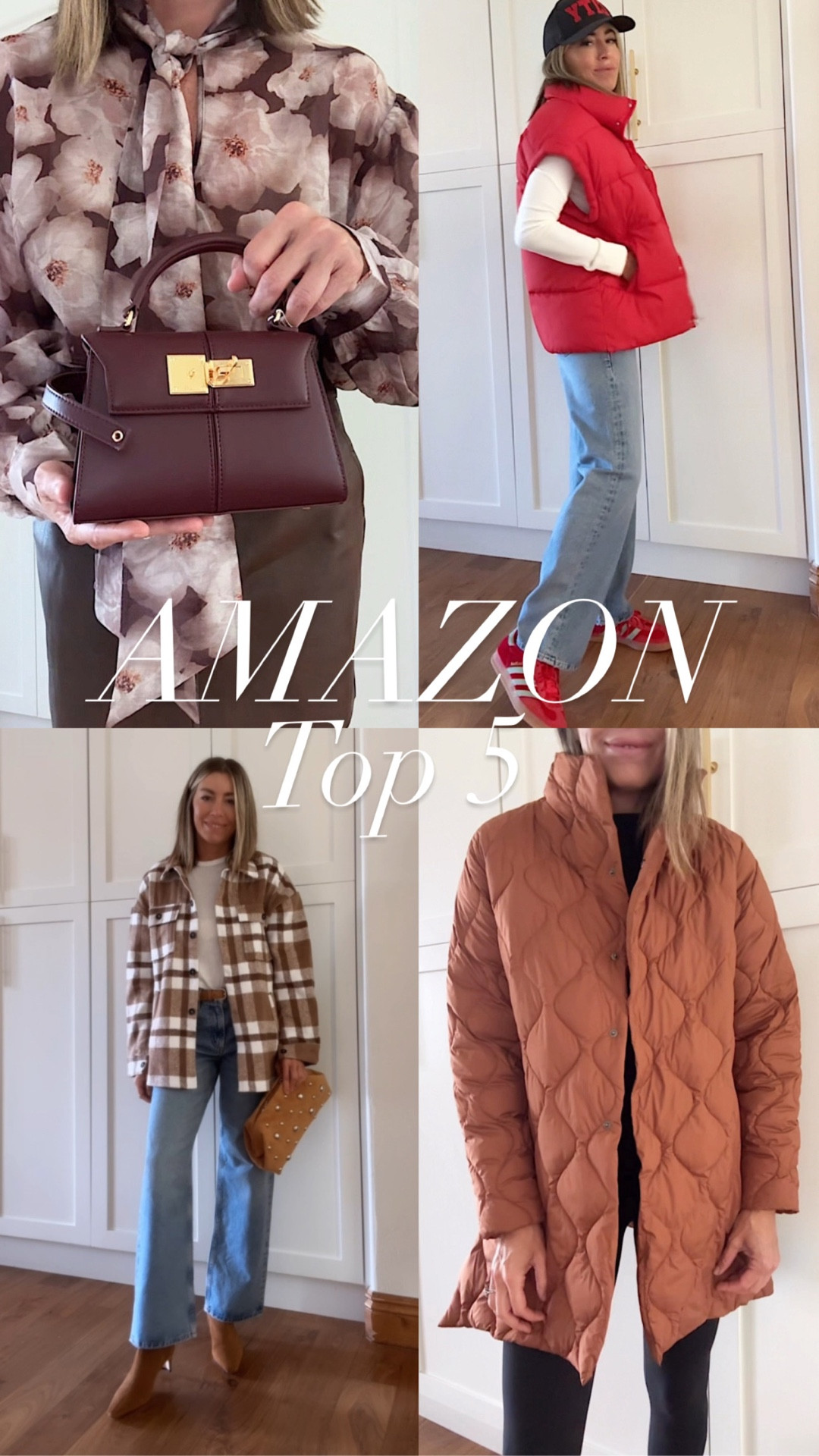 Amazon top 5 sellers from this week. I’m wearing a S in all

#LTKFindsUnder100 #LTKFindsUnder50 #LTKStyleTip