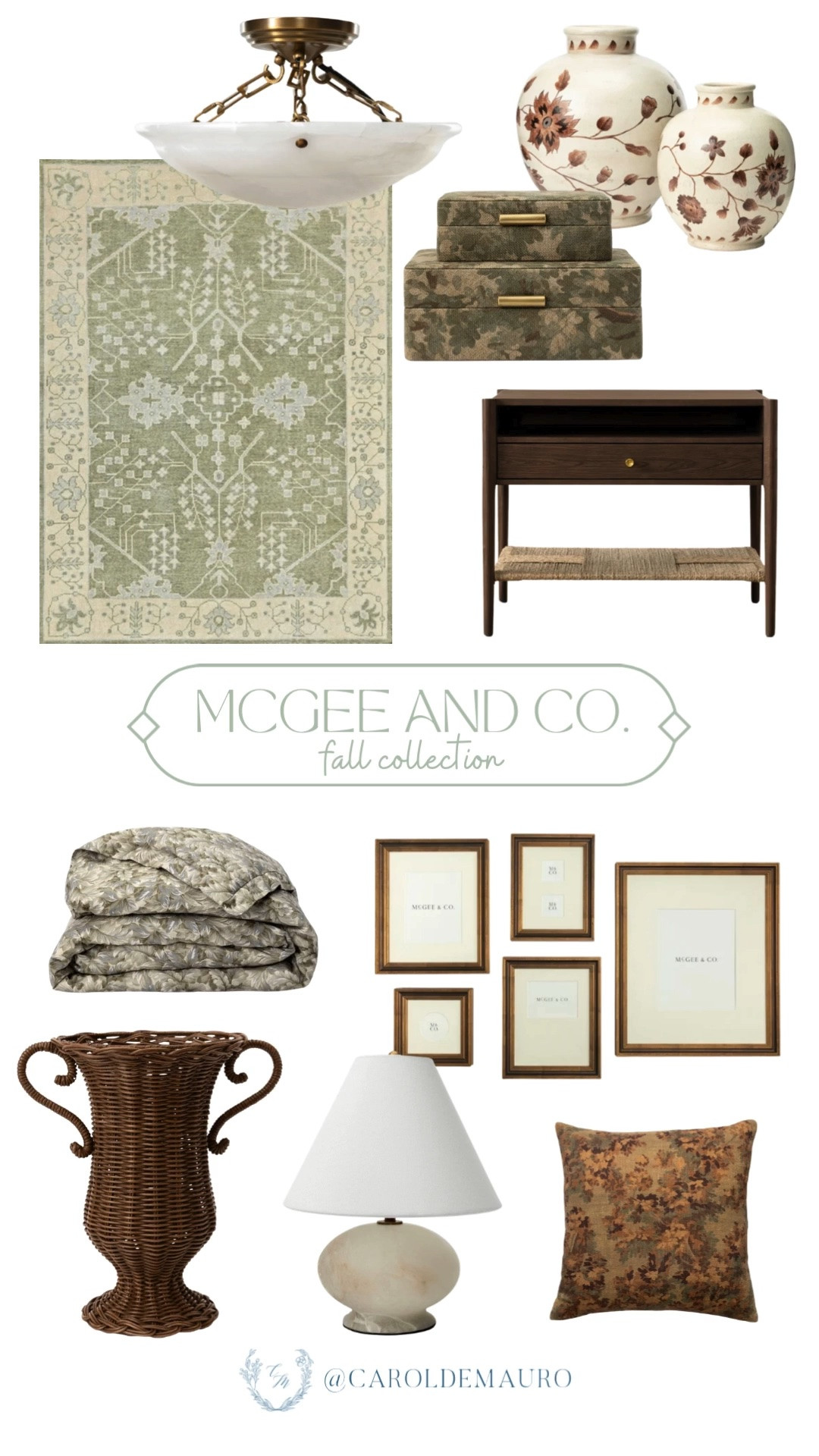 The McGee and Co. fall collection is full of warm, earthy pieces that make a home feel instantly cozier. 

earthy tone home decor, fall living room styling, console table decor, neutral home accents, autumn interior inspo, home decor collection

#LTKHome #LTKSeasonal