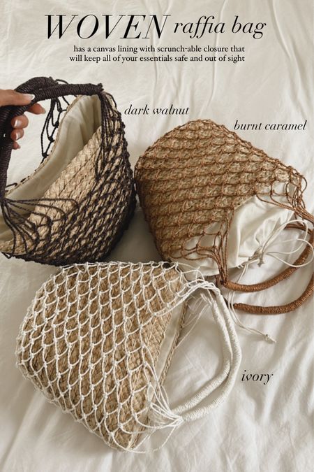 Currently 50% off!
Love these woven bucket bags for spring and summer, perfect for your next pool or beach day! 
#StylinbyAylin 

#LTKunder50 #LTKitbag #LTKsalealert