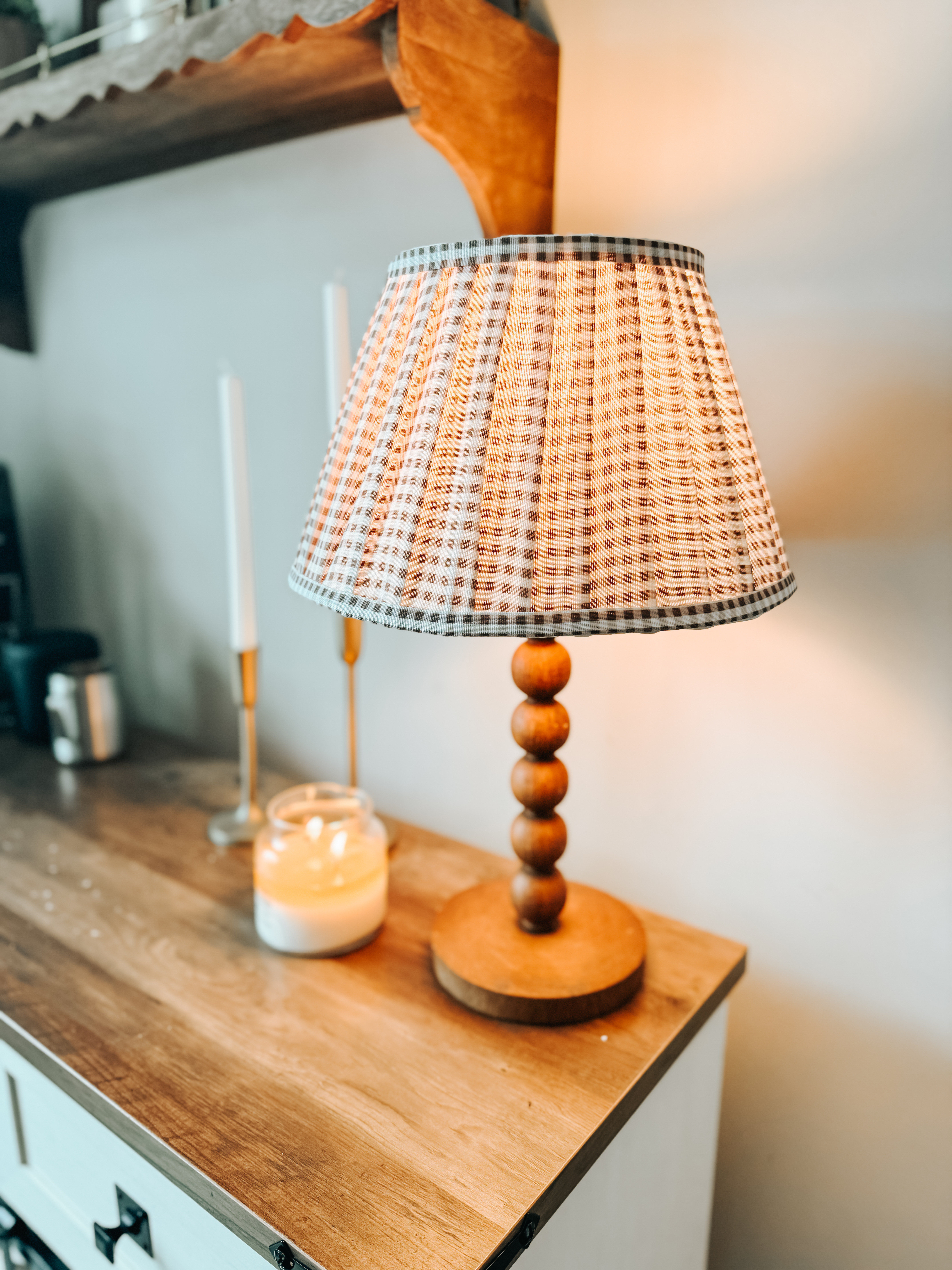 Table lamp details 🤍 Lamp base and shade are both from Target 

 #LTKHome
