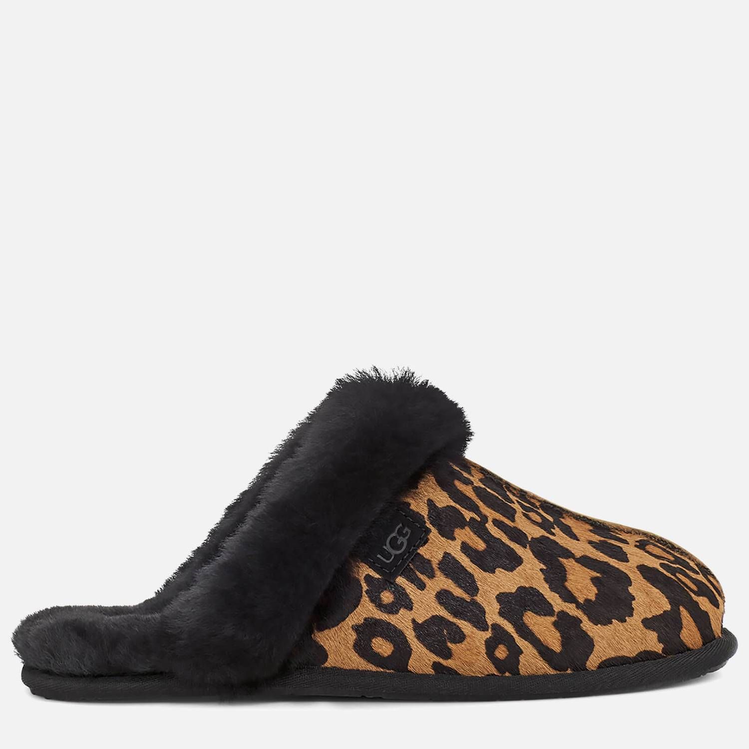 UGG Women's Scuffette Ii Panther Print Slippers - Butterscotch | Coggles (Global)