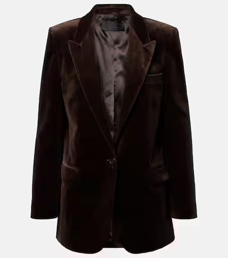 Diane velvet blazer | Mytheresa (US/CA)