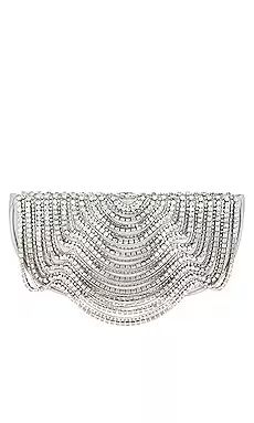 Cult Gaia Lael Clutch in Light Grey from Revolve.com | Revolve Clothing (Global)