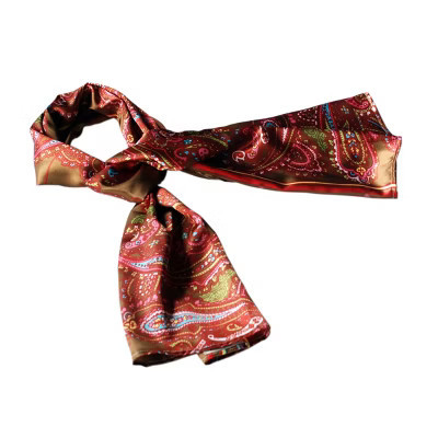 Slickblue Silk Scarf with Paisley & Flower Print - Soft, Lightweight Women’s Shawl with Chic, Vibrant Design, Small | Target