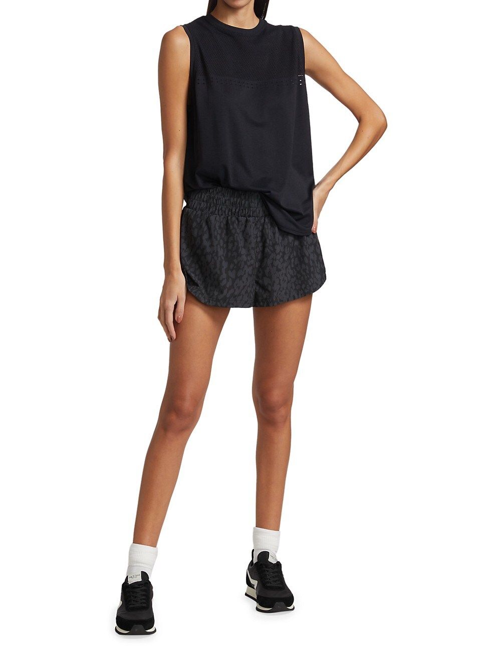 Kallin Printed Shell Running Shorts | Saks Fifth Avenue