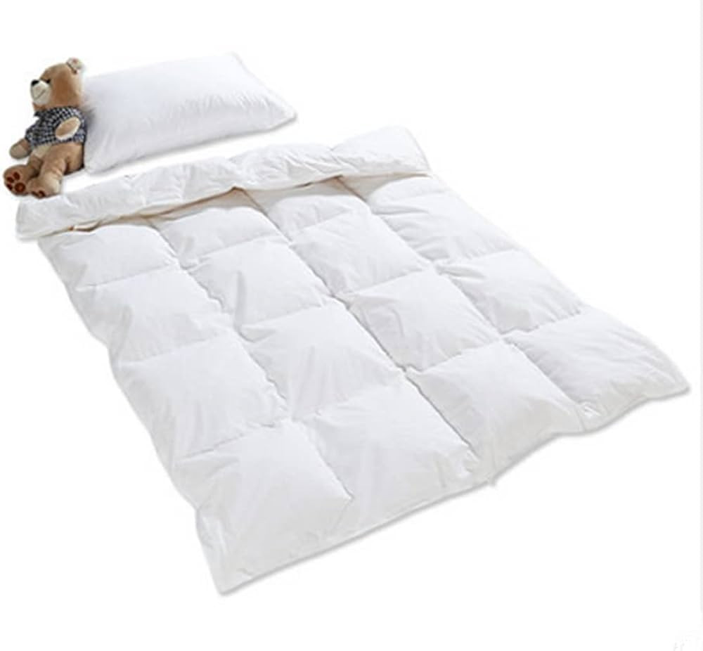 Baby Goose Lightweight All Season BabyToddler White Goose Down Comforter Duvet Insert for Crib Be... | Amazon (US)